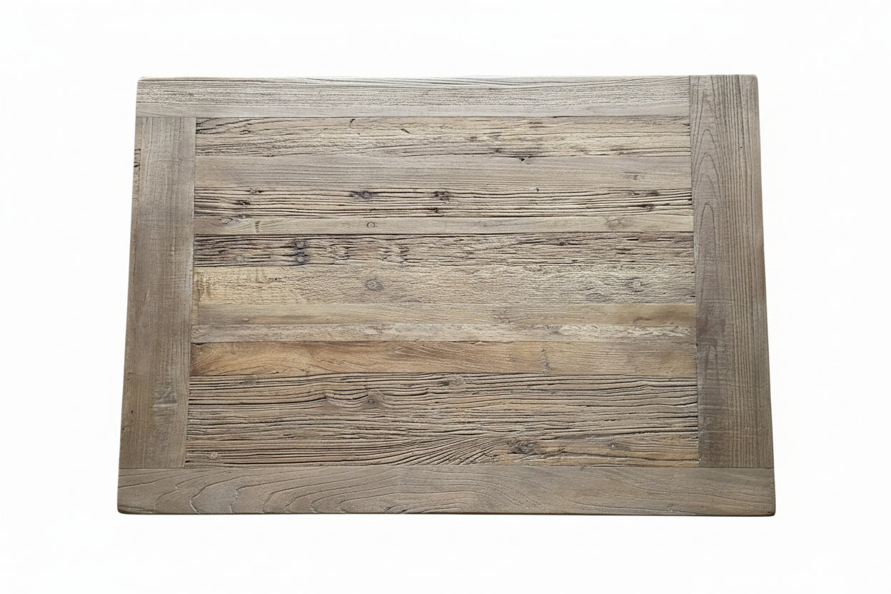 MF Mulhouse Recycled Elm Timber Dining Table 245cm