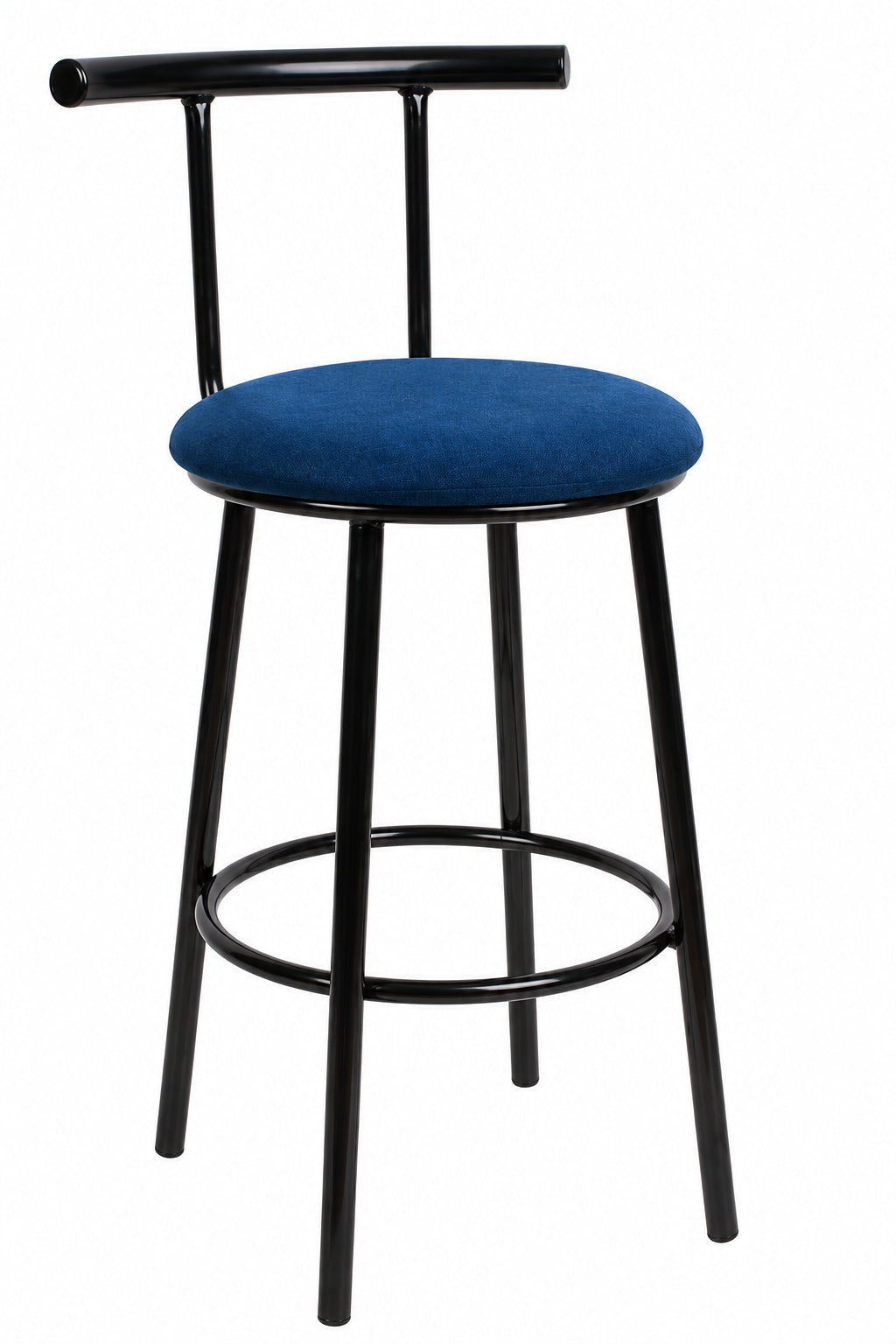 MA Cosmo Fabric or Vinyl Upholstered Made to Order Bar Stool