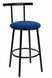MA Cosmo Fabric or Vinyl Upholstered Made to Order Bar Stool