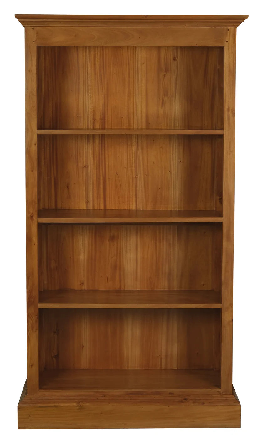 CT Tasmania Solid Timber 4 Tier Bookcase