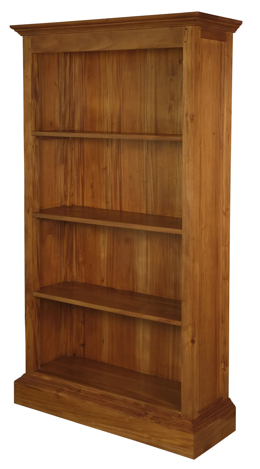 CT Tasmania Solid Timber 4 Tier Bookcase
