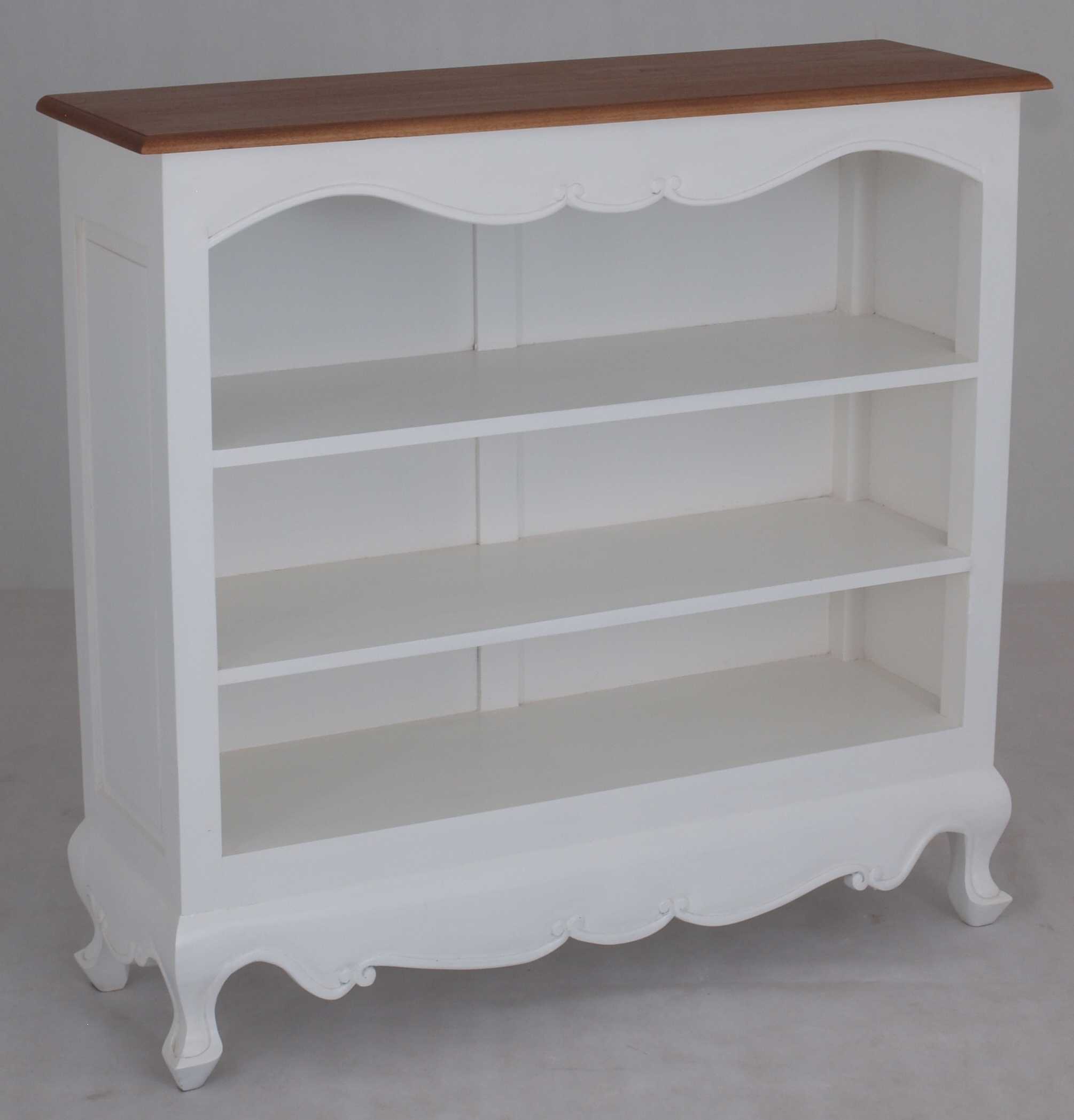 CT Queen Ann Solid Timber Bookcase - Small