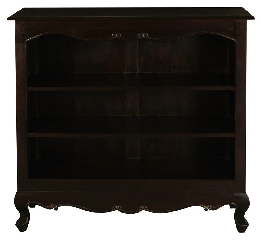 CT Queen Anne Solid Timber 3 Tier Bookcase