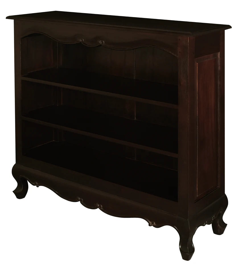 CT Queen Anne Solid Timber 3 Tier Bookcase