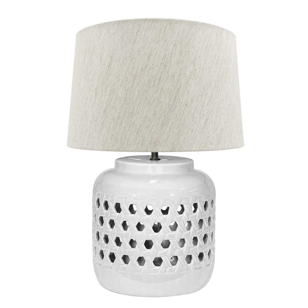 SH BELFORT WHITE LAMP