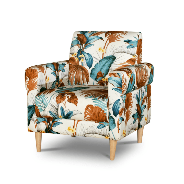 BT Accent Chair in Native Flora Print