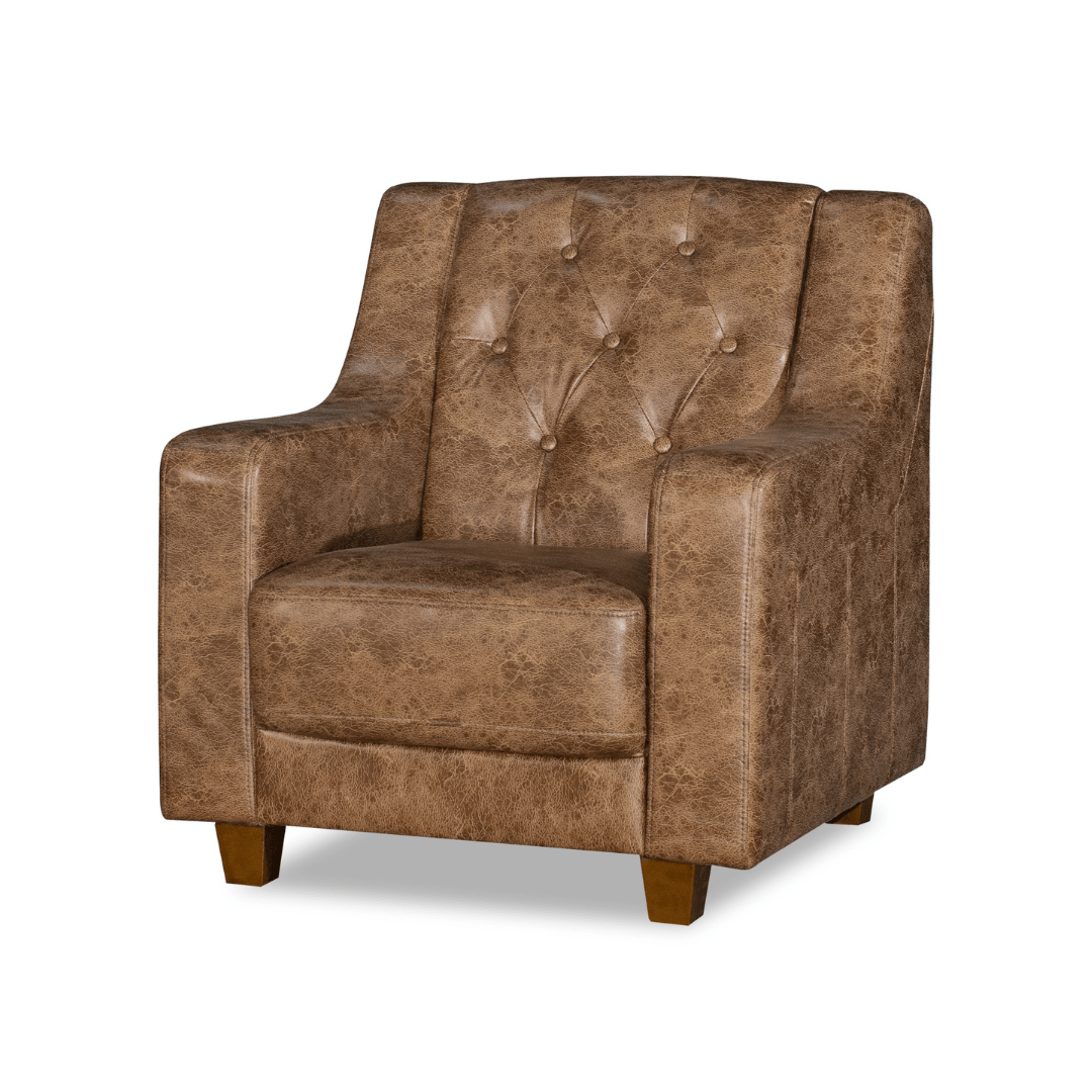BT Vintage Library Armchair in Faux Leather
