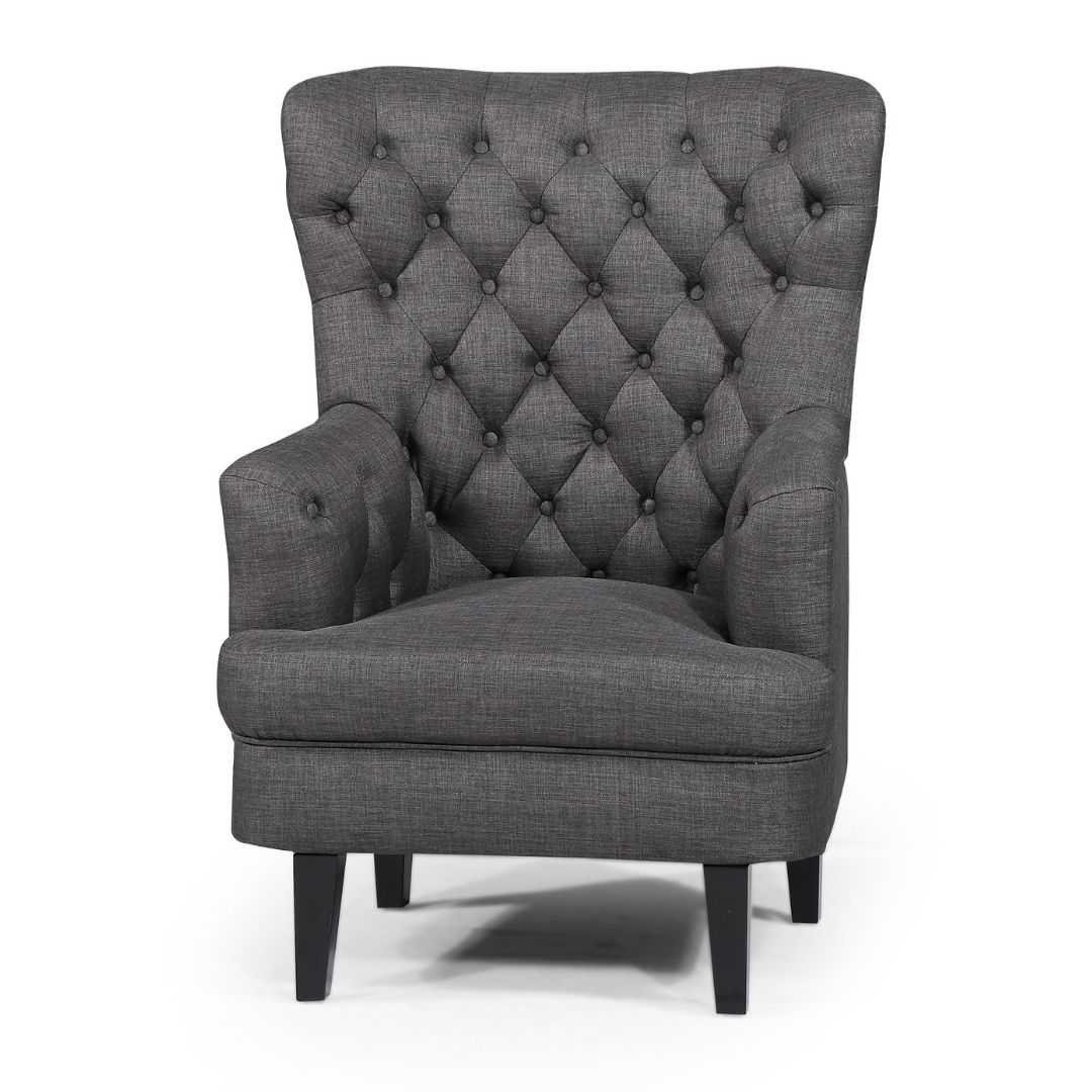 BT Louis Key West Fabric Upholstered Accent Chair