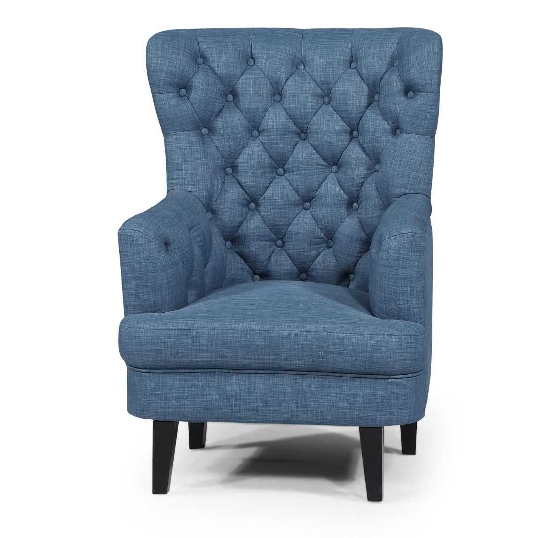 BT Louis Key West Fabric Upholstered Accent Chair