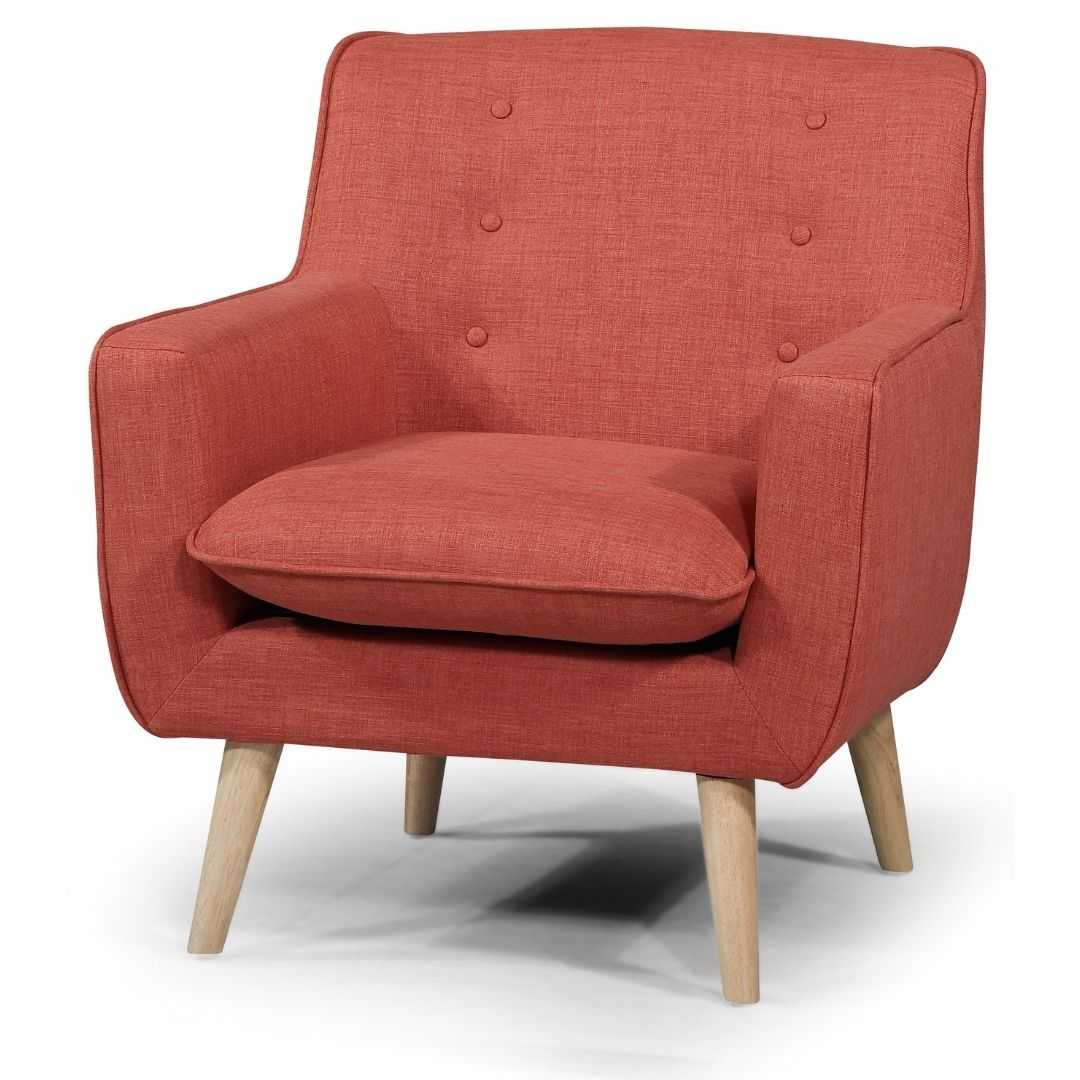 BT Georgia Key West Fabric Upholstered Accent Chair