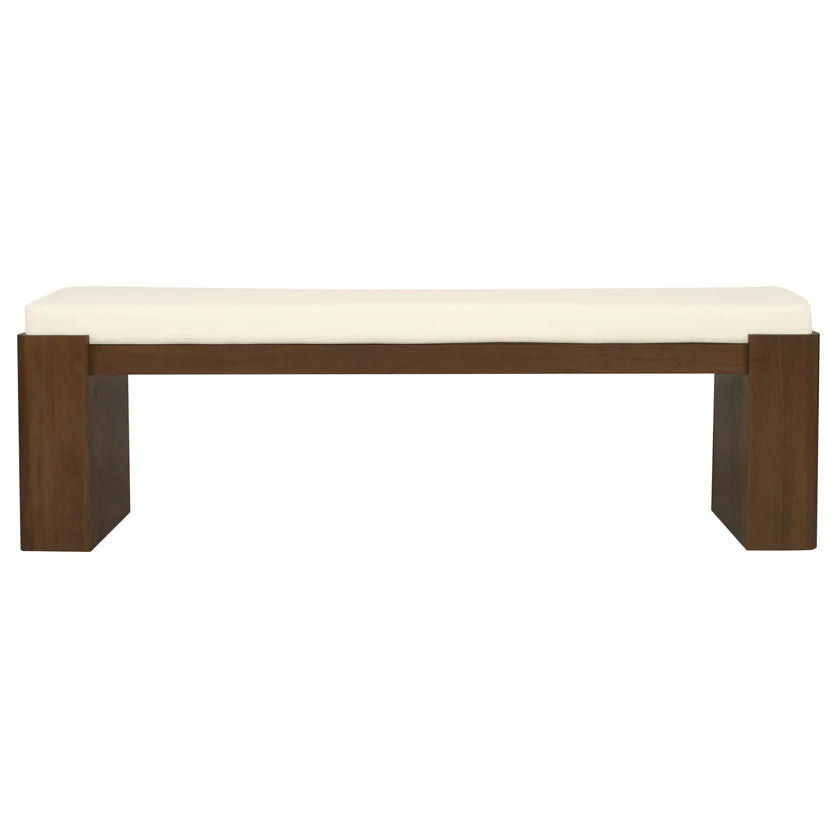 CT Adelle Solid Timber Dining Bench with Cushion