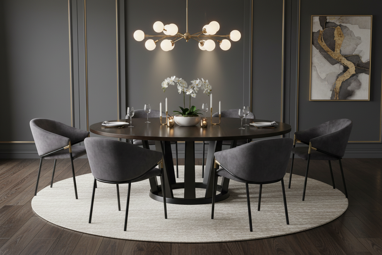 BT Manhattan Velvet Upholstered Dining Chair