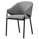 BT Manhattan Houndstooth Fabric Upholstered Dining Chair