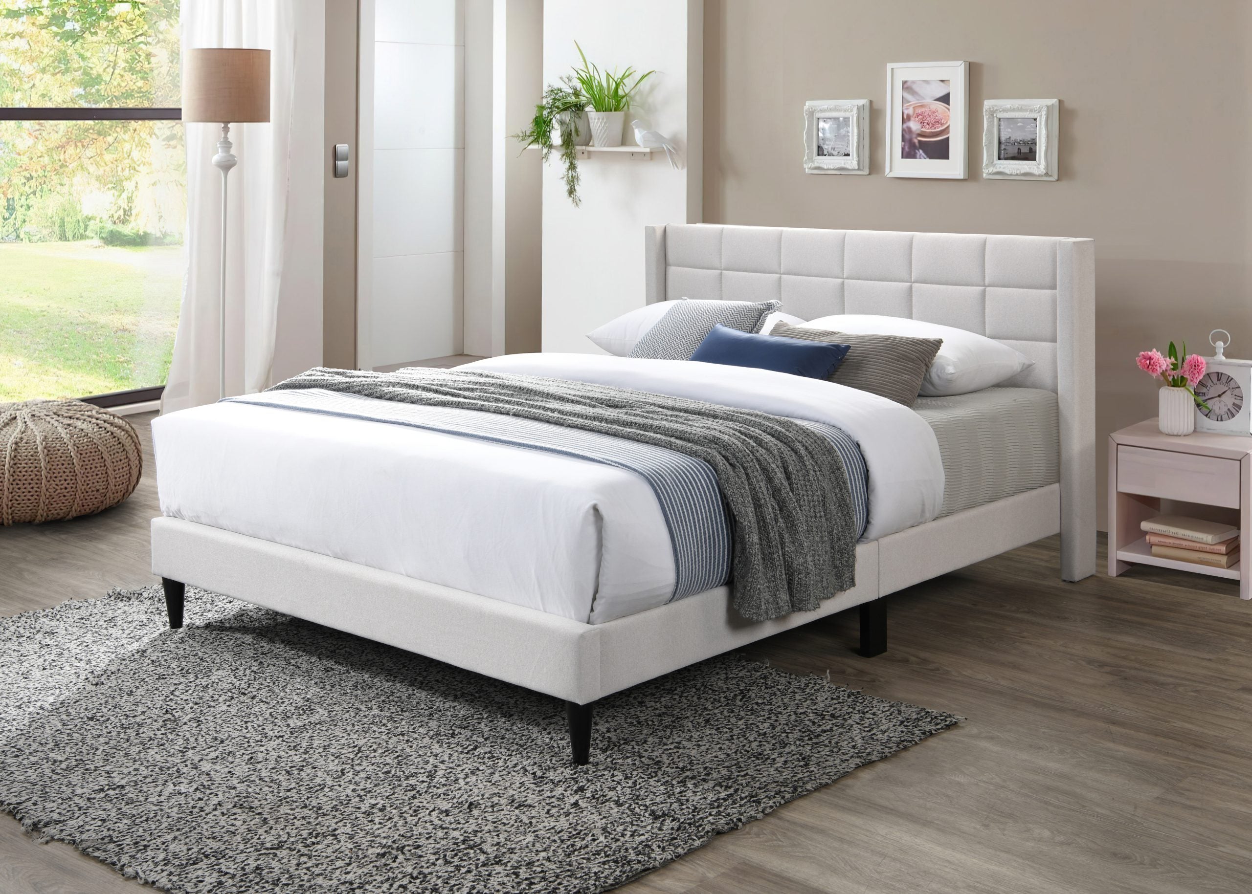BT Regina Fabric Upholstered Bed