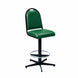 MA Bistro Fabric or Vinyl Upholstered Made to Order Swivel Bar Stool