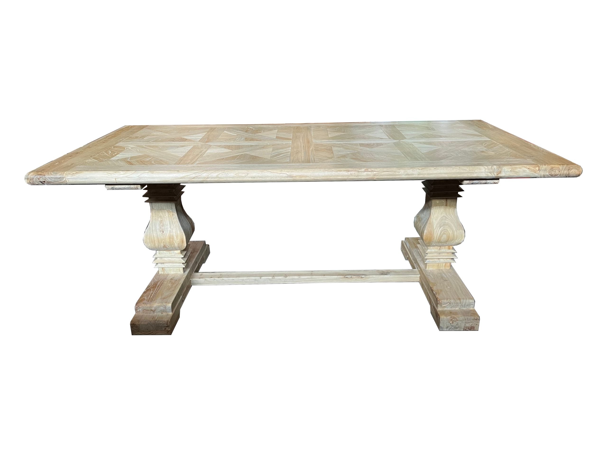 MF Bellington Solid Timber Pedastal Leg Dining Table