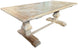 MF Bellington Solid Timber Pedastal Leg Dining Table