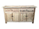 MF Brussels Recycled Elm Timber 2 Drawer 4 Door Sideboard