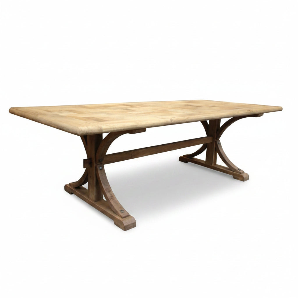 MF Brussels Recycled Elm Timber Dining Table
