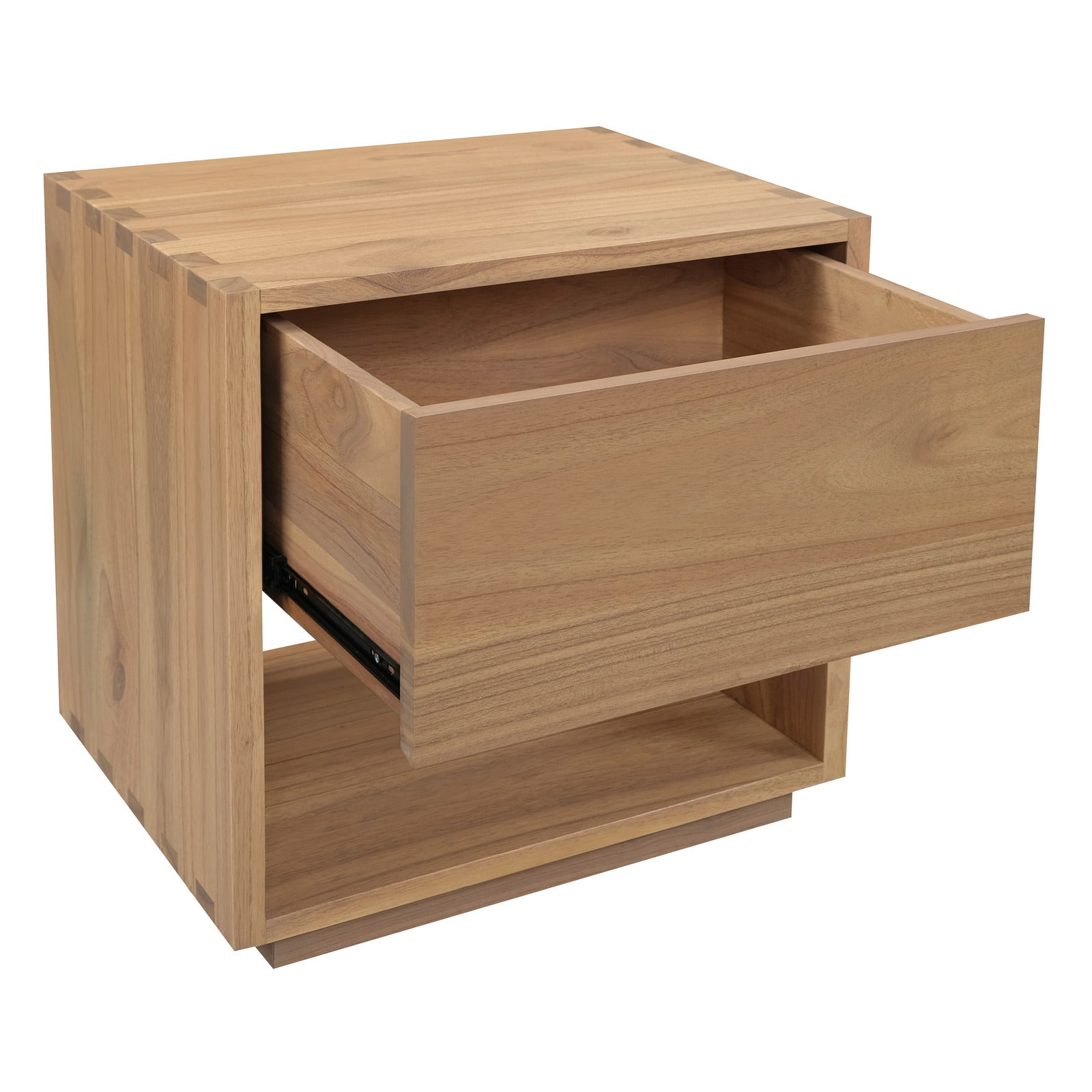 CT Oscar Solid Timber 1 Drawer Bedside Table
