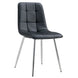 BT Fiore Dining Chairs - Black or Grey Faux Leather