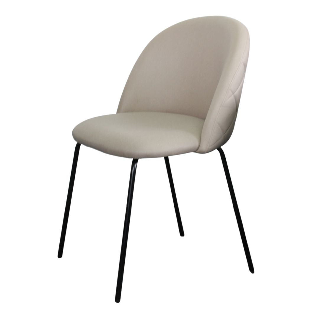 BT Florin Dining Chairs Beige Technology Fabric