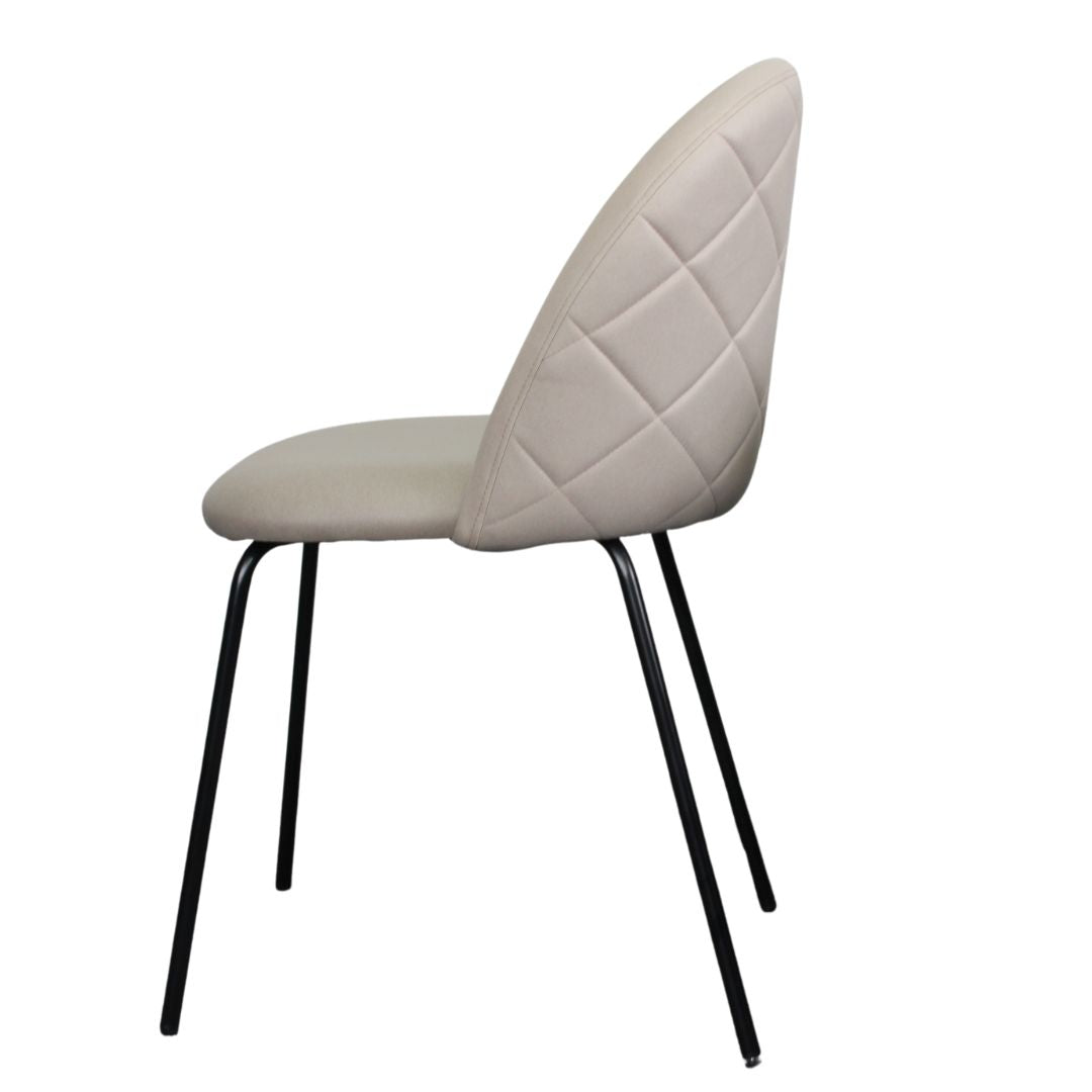 BT Florin Dining Chairs Beige Technology Fabric