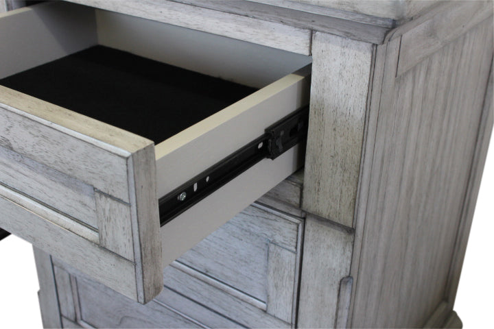 BT Pasadena Dresser Base-Aged Black & Grey Sonoma