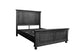BT Pasadena King & Queen Beds-Aged Black & Grey Sonoma