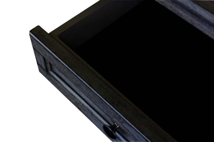 BT Pasadena Tallboy Chest-Aged Black & Grey Sonoma