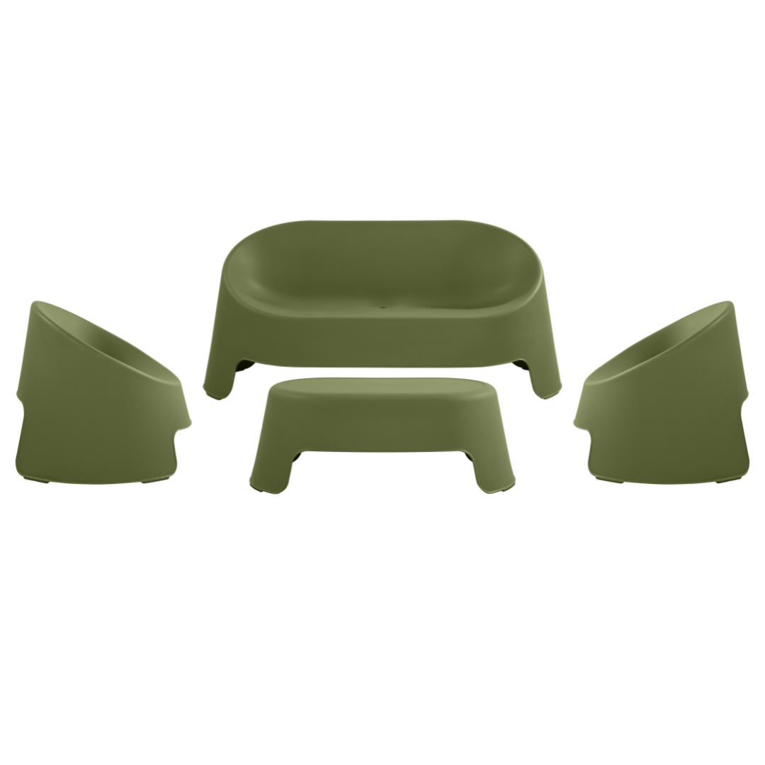 BT Santorini 4 Pce Sofa UV Stabilised Polypropylene