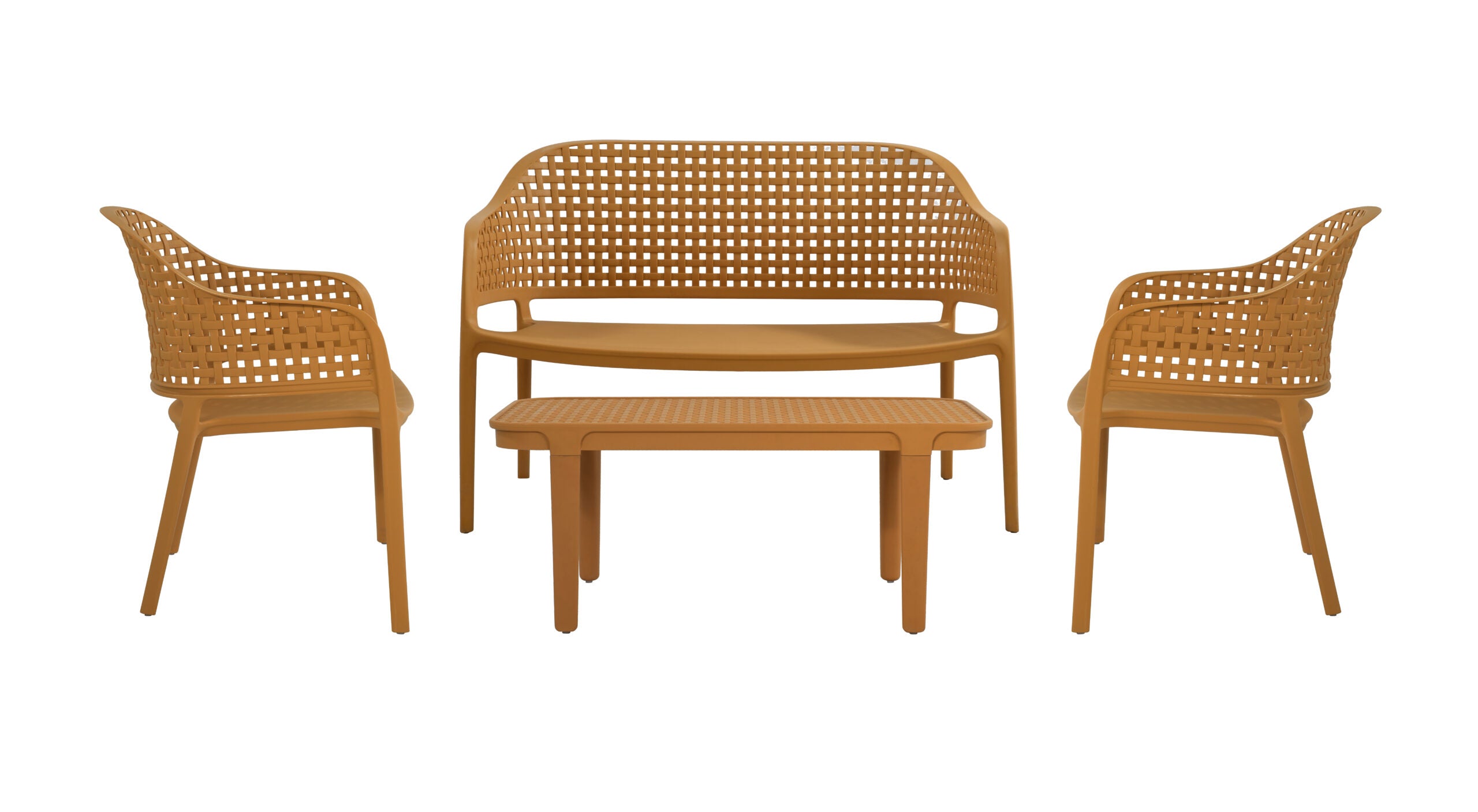 BT Sereni 4 Pce Outdoor Sofa Set UV Stabilised - Green