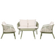 BT Villa Sol 4 Pce Outdoor Sofa Set -Pistchio