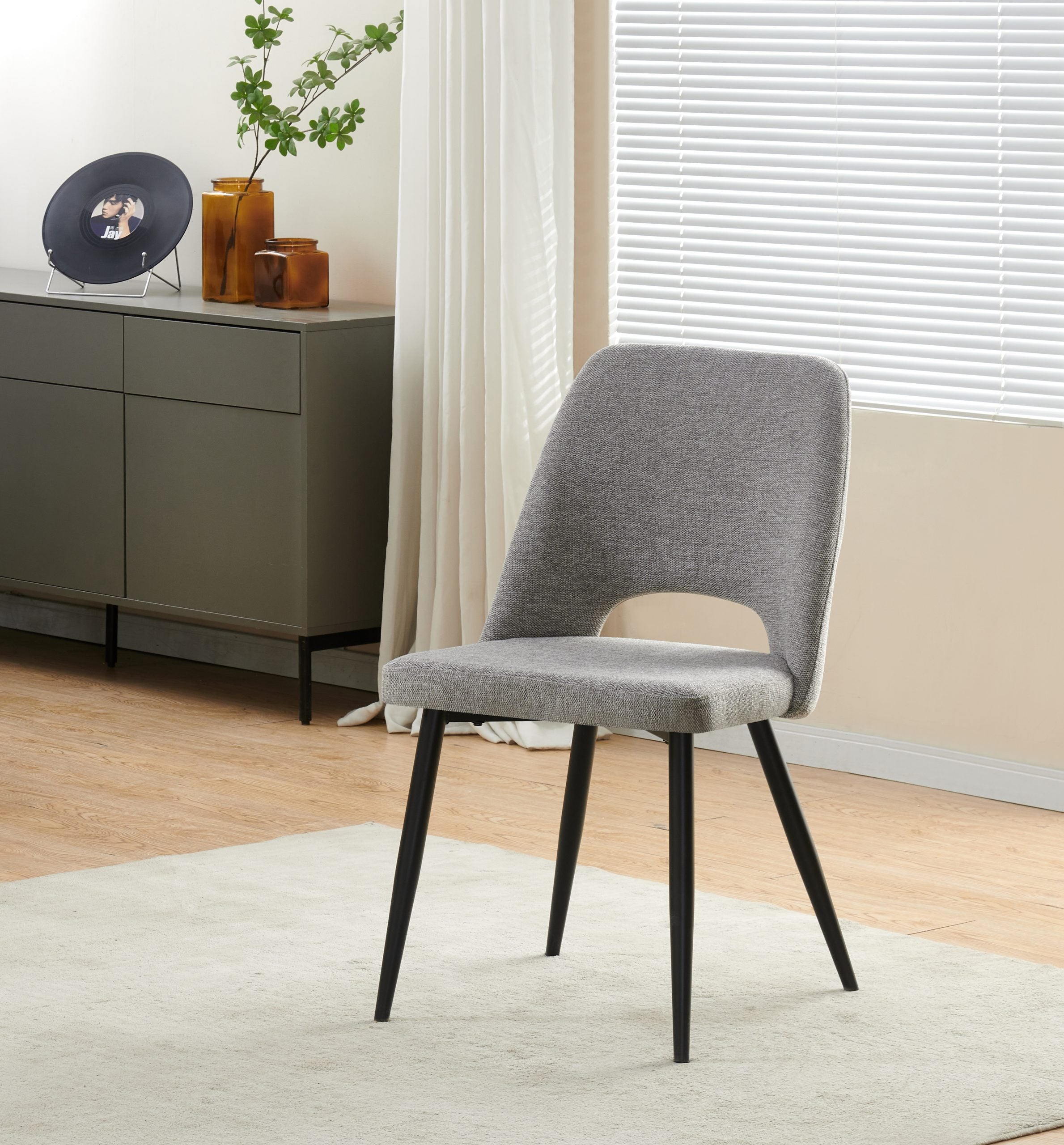 BT Zara Dining Chair Boucle Fabric Upholstery