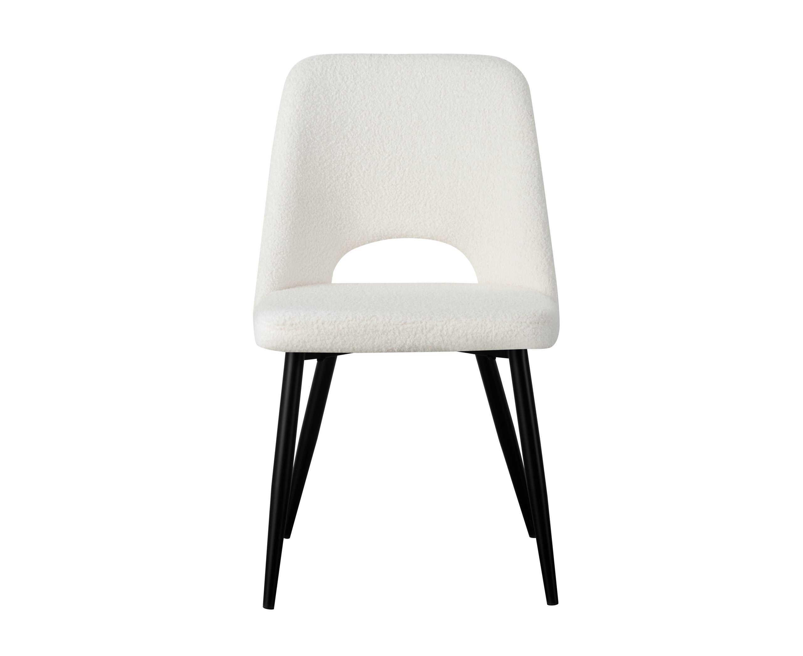 BT Zara Dining Chair Boucle Fabric Upholstery