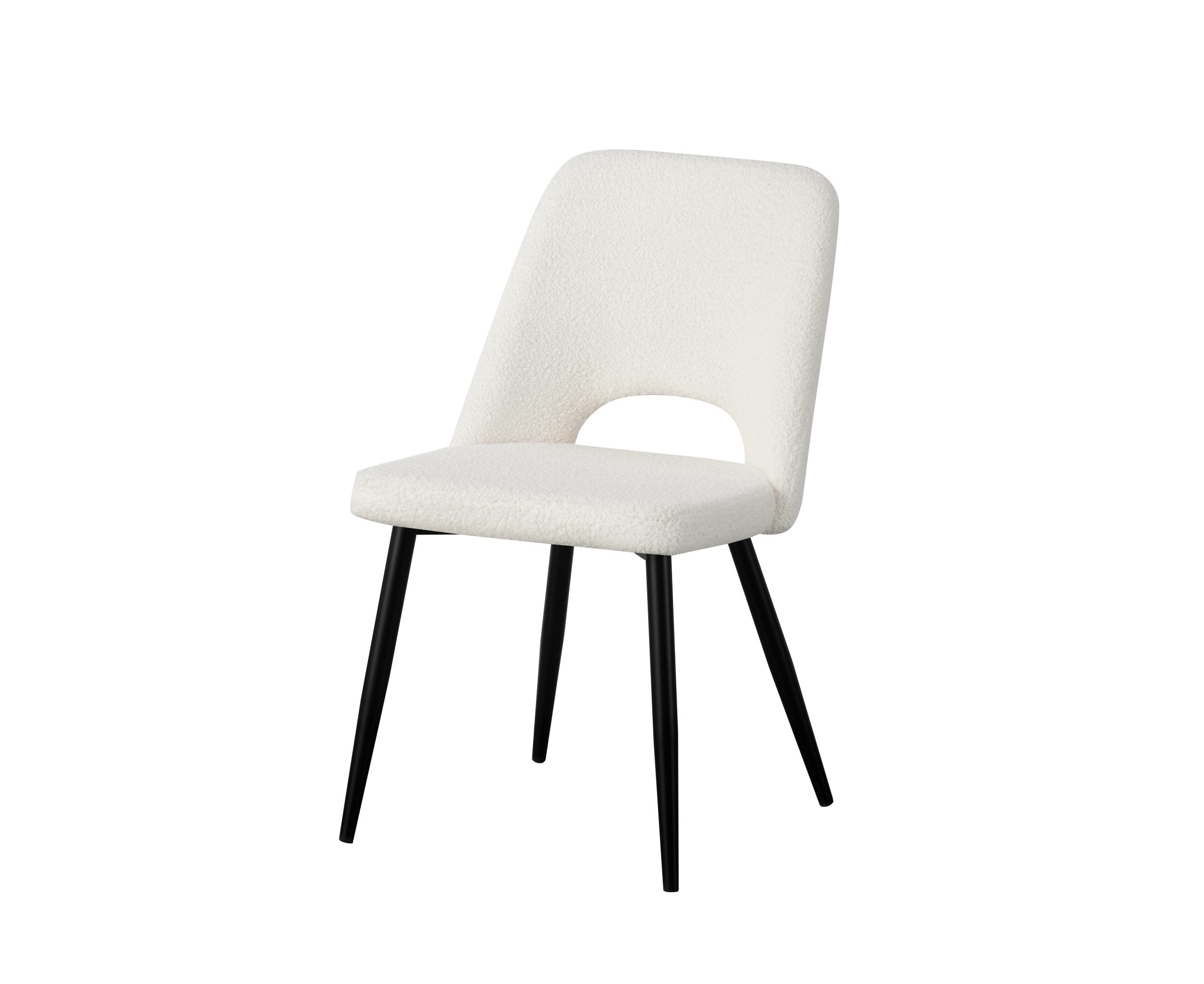 BT Zara Dining Chair Boucle Fabric Upholstery