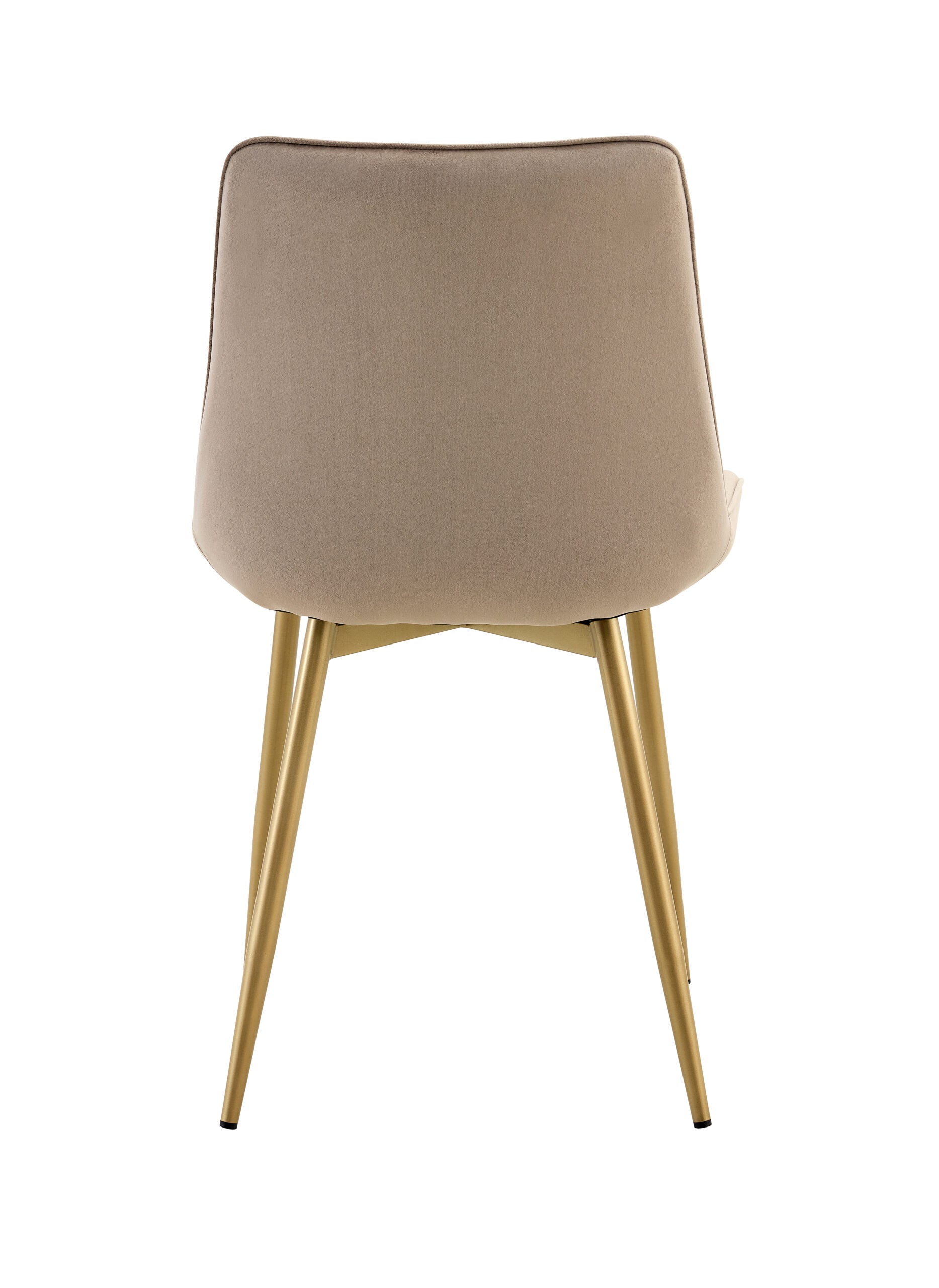 BT Lora Dining Chairs - Champagne or Light Mocha Leather