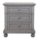 BT Pasadena Bedside Chest-Aged Black & Grey Sonoma