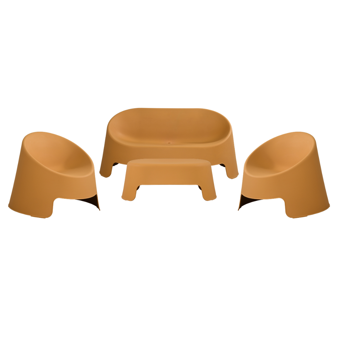 BT Santorini 4 Pce Sofa UV Stabilised Polypropylene