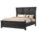 BT Brooklyn Solid Timber King Bed Aged Black