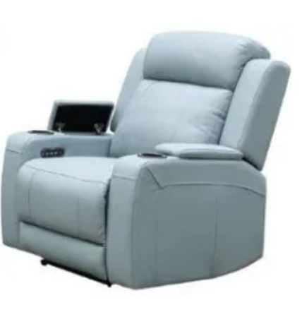 EL Bosra Fabric Upholstered Single Seater Electric Recliner Lounge