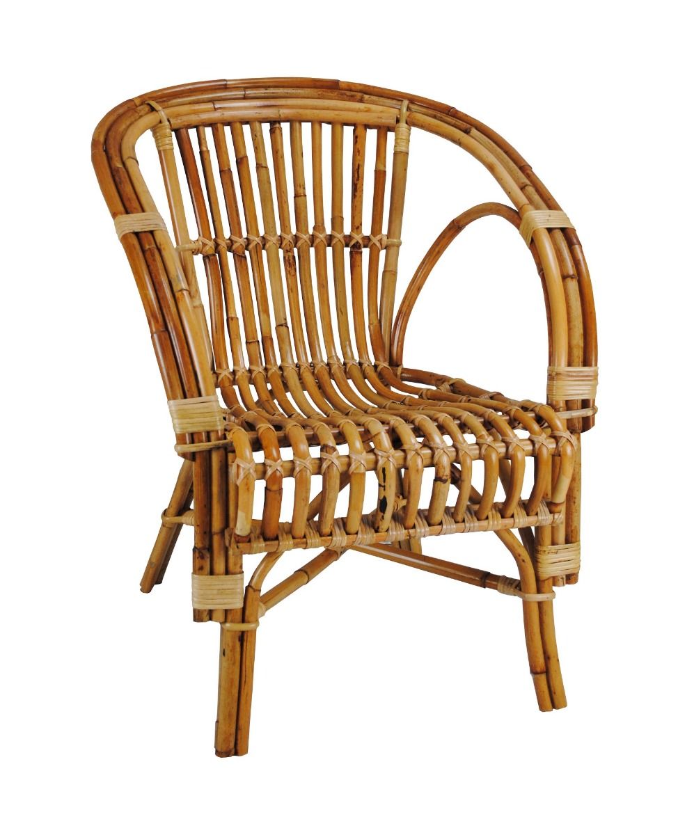 CR Bowen Rattan Verandah Chair