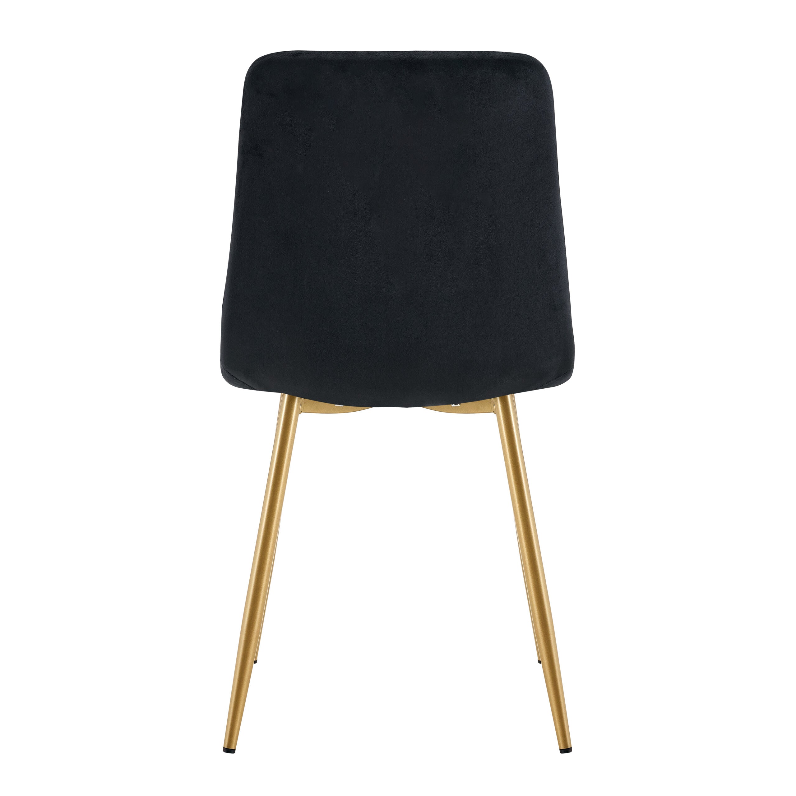 BT Theo 2 Faux Leather Upholstered Metal Leg Dining Chair