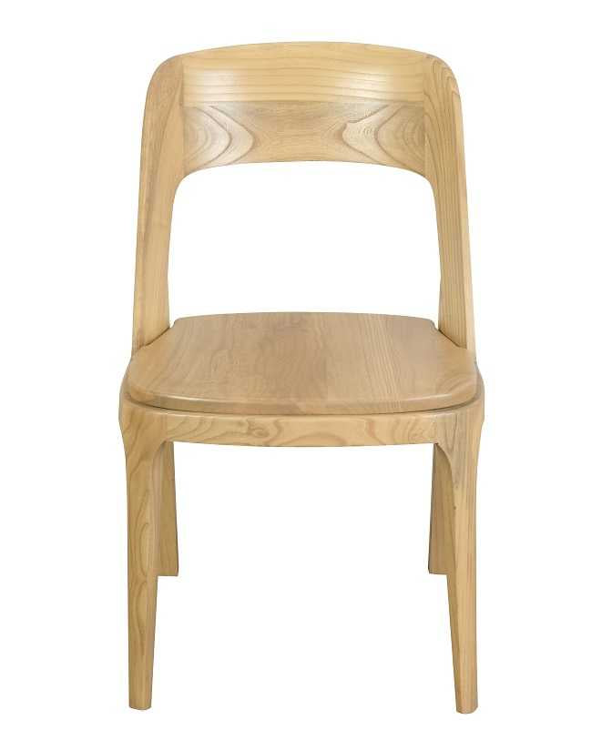 CT Loft Oak Dining Chair in Natural Finish Set of 2