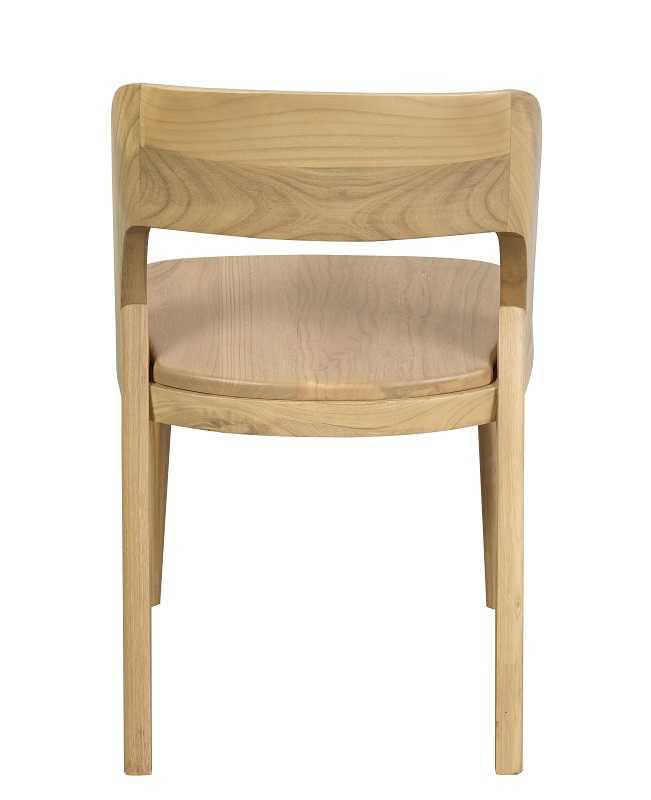 CT Loft Oak Dining Chair in Natural Finish Set of 2