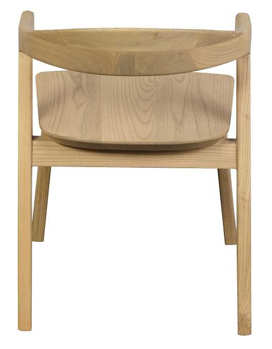 CT Fynn Oak Dining Chair in Natural Finish Set of 2