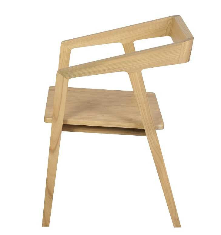 CT Kyoto Oak Dining Chair in Natural Finish Set of 2