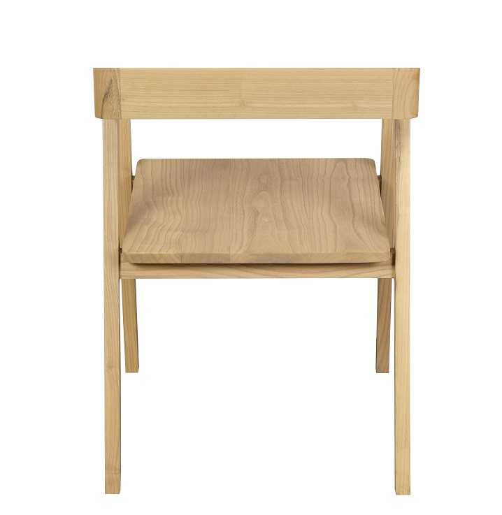 CT Kyoto Oak Dining Chair in Natural Finish Set of 2