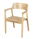 CT Nobu Oak Timber Dining Chair with Arm Rest