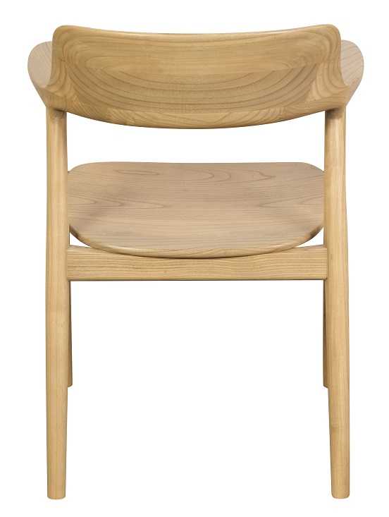 CT Nobu Oak Timber Dining Chair with Arm Rest